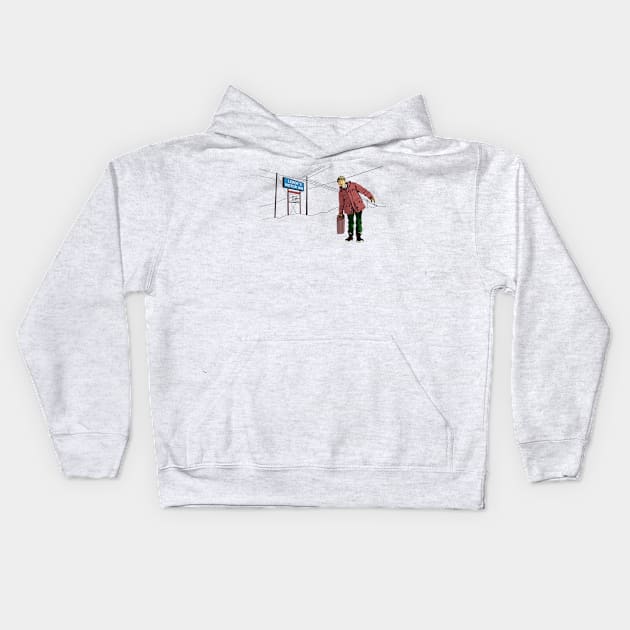 Lester Fargo Kids Hoodie by gauza